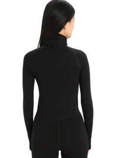 Damen Icebreaker Funktionswäsche & Base Layer^300 Merinofine™ Rollkragenpullover Damen