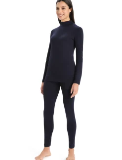 Damen Icebreaker Funktionswäsche & Base Layer^260 Tech Merino Rollkragenpullover Damen
