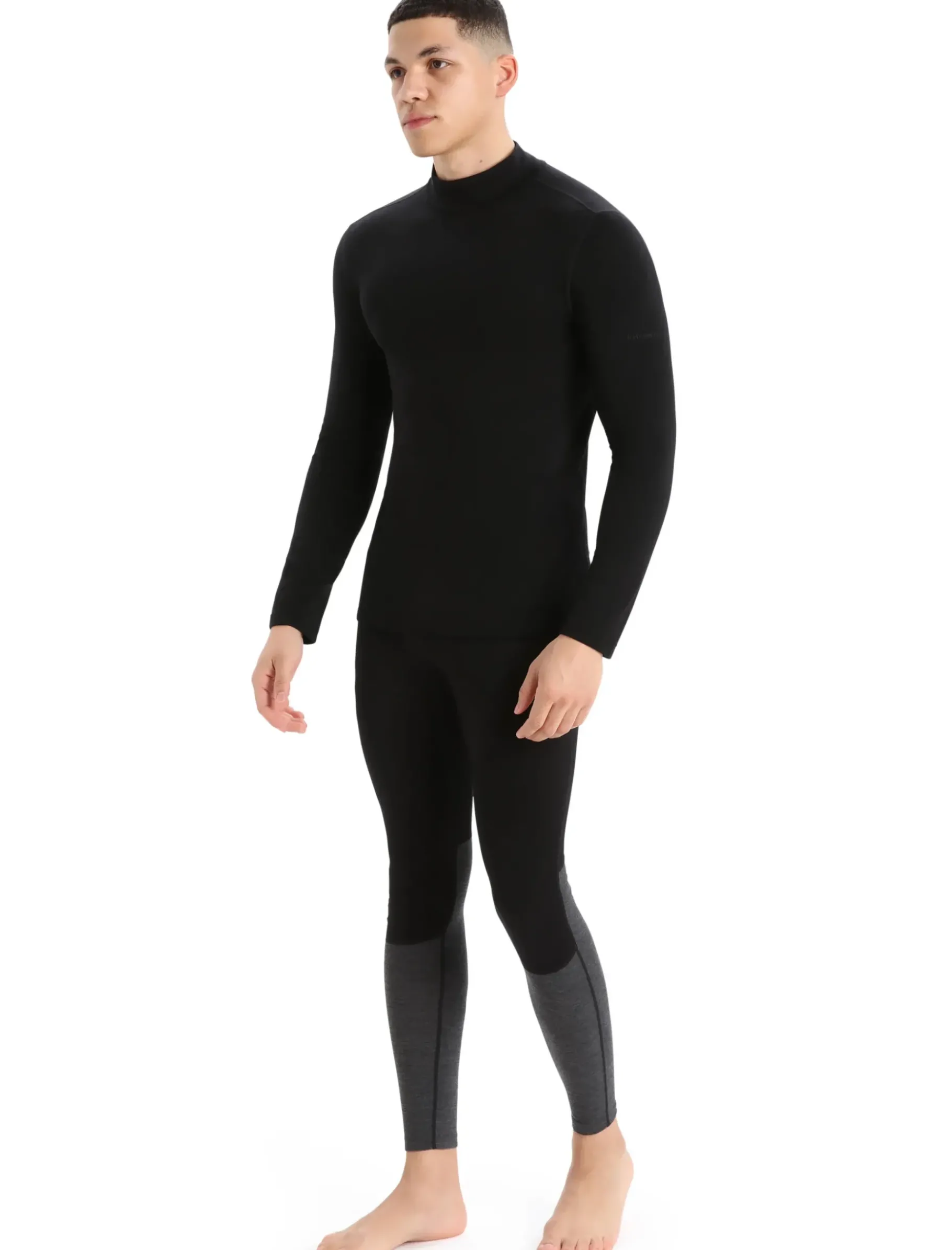 Herren Icebreaker Funktionswäsche & Base Layer^260 Tech Merino Rollkragenpullover Herren