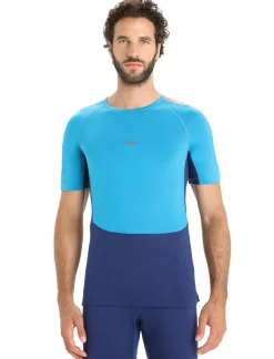 Herren Icebreaker Funktionswäsche & Base Layer^125 Zoneknit™ Merino Kurzarmshirt Herren