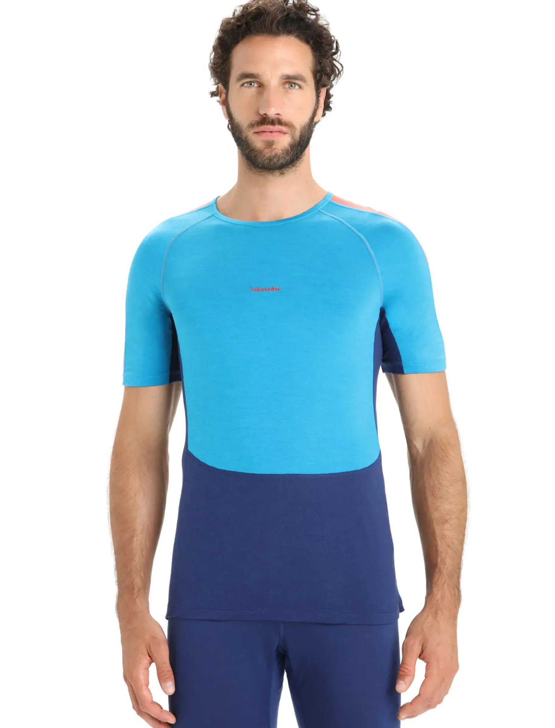 Herren Icebreaker Funktionswäsche & Base Layer^125 Zoneknit™ Merino Kurzarmshirt Herren