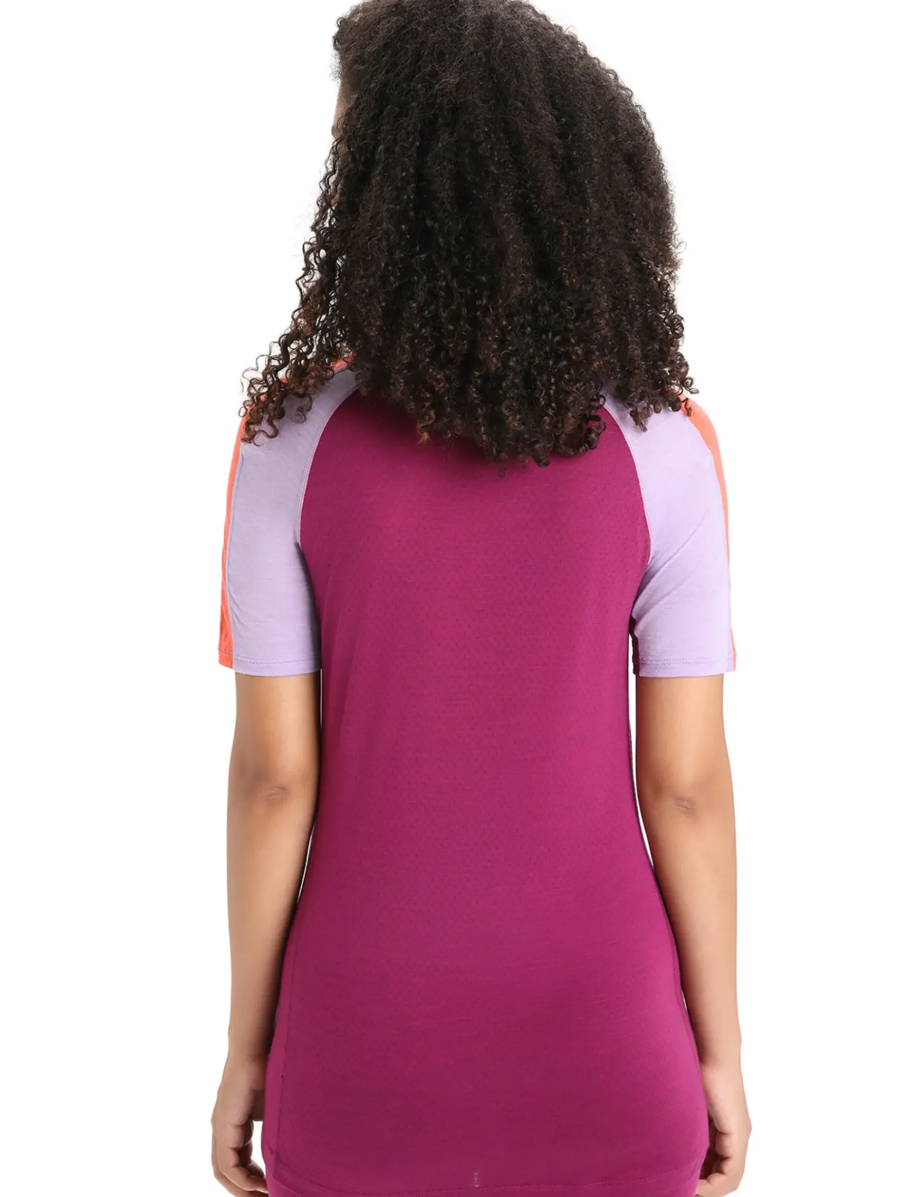 Damen Icebreaker Funktionswäsche & Base Layer^125 Zoneknit™ Merino Kurzarmshirt Damen