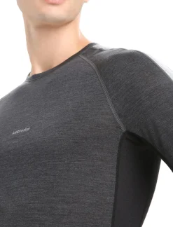 Herren Icebreaker Funktionswäsche & Base Layer^125 Zoneknit™ Merino Kurzarmshirt Herren