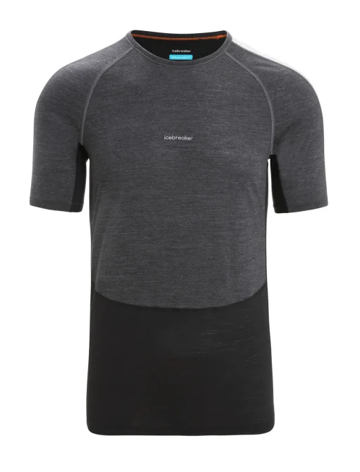 Herren Icebreaker Funktionswäsche & Base Layer^125 Zoneknit™ Merino Kurzarmshirt Herren