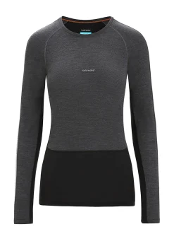 Damen Icebreaker Funktionswäsche & Base Layer^125 Zoneknit™ Merino Langarmshirt Damen