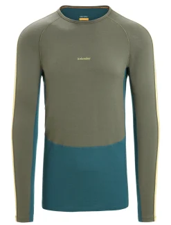 Herren Icebreaker Funktionswäsche & Base Layer^200 Zoneknit™ Merino Langarmshirt Herren
