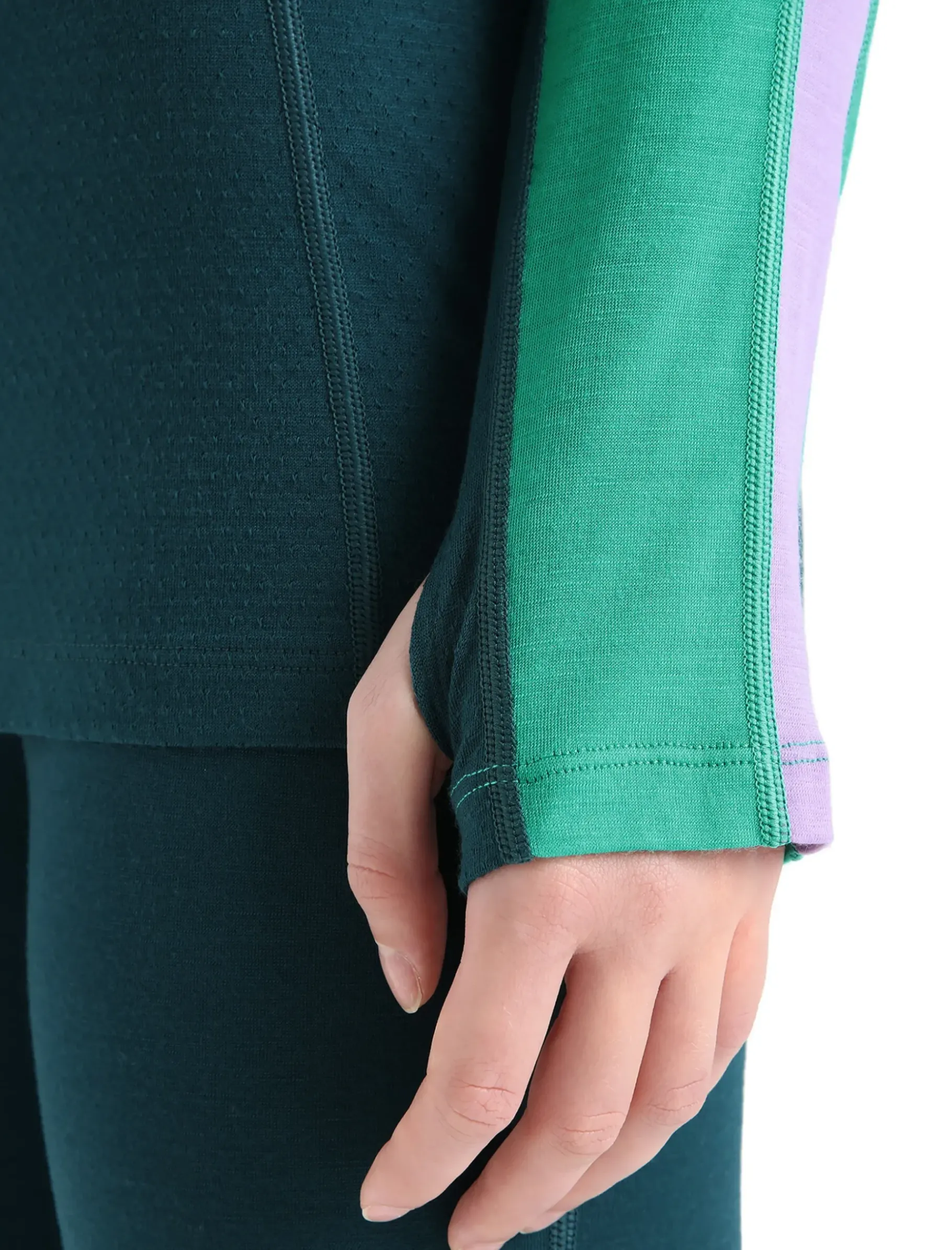 Damen Icebreaker Funktionswäsche & Base Layer^200 Zoneknit™ Merino Langarmshirt Damen