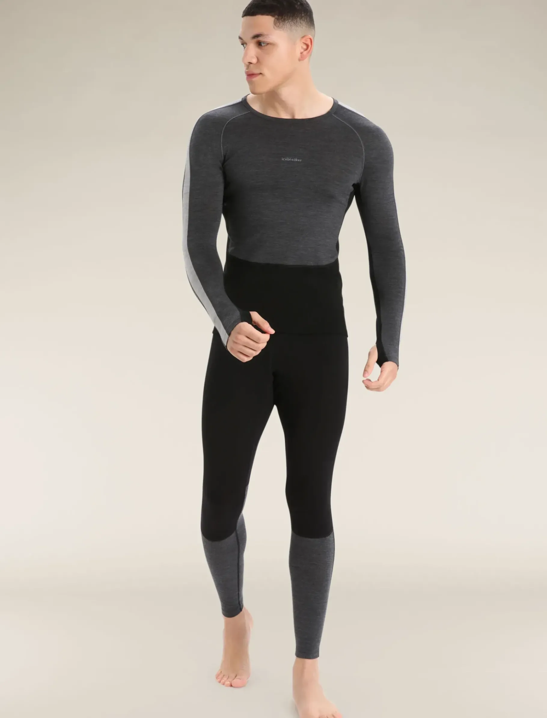 Herren Icebreaker Funktionswäsche & Base Layer^200 Zoneknit™ Merino Langarmshirt Herren
