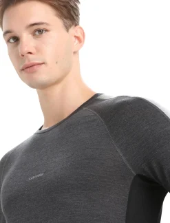 Herren Icebreaker Funktionswäsche & Base Layer^125 Zoneknit™ Merino Langarmshirt Herren