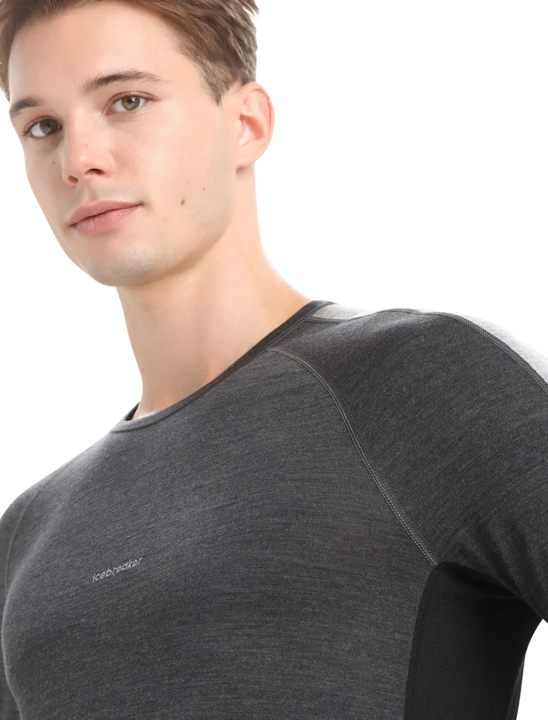 Herren Icebreaker Funktionswäsche & Base Layer^125 Zoneknit™ Merino Langarmshirt Herren