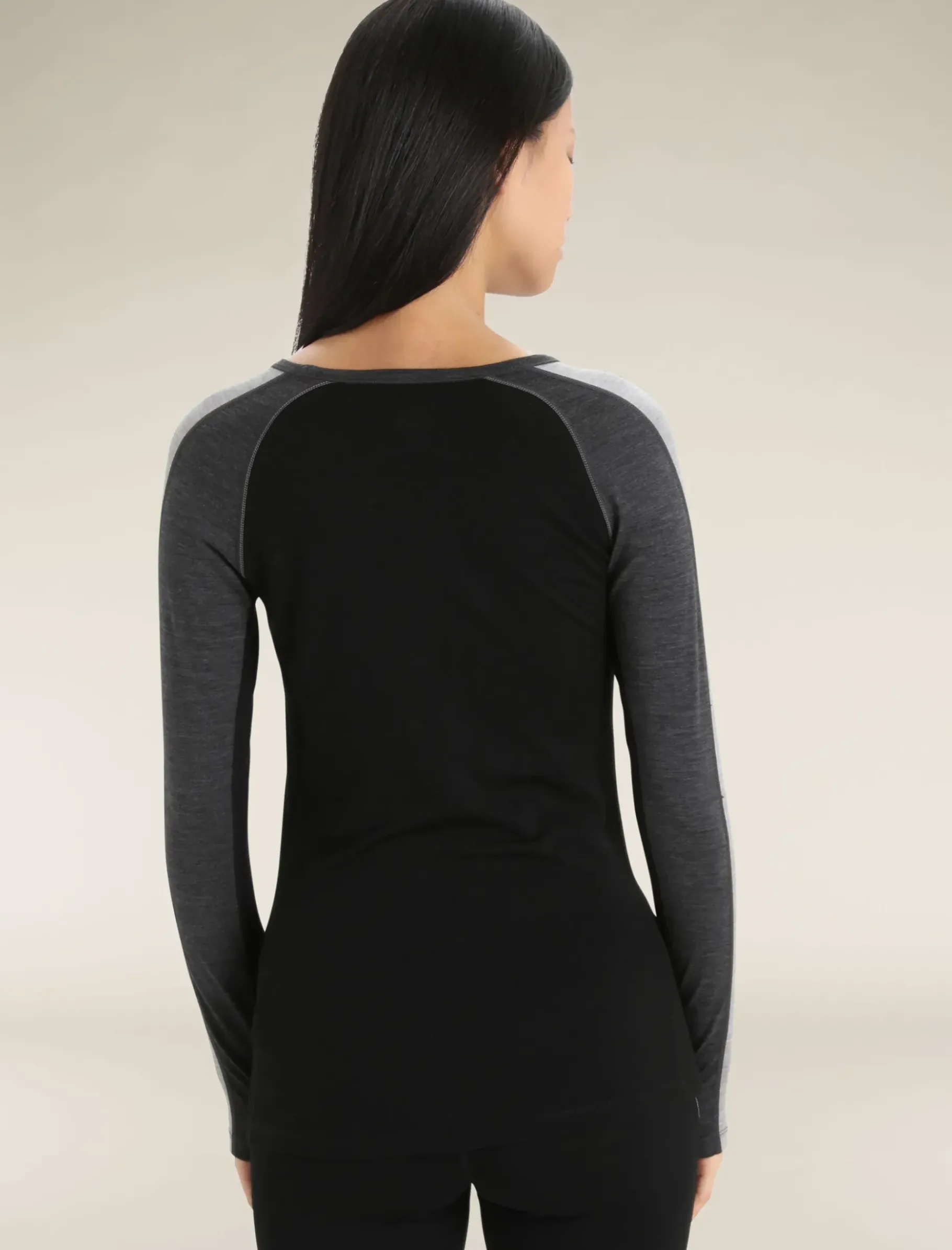 Damen Icebreaker Funktionswäsche & Base Layer^200 Zoneknit™ Merino Langarmshirt Damen