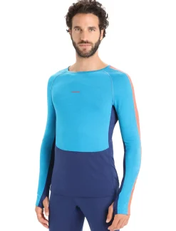Herren Icebreaker Funktionswäsche & Base Layer^125 Zoneknit™ Merino Langarmshirt Herren