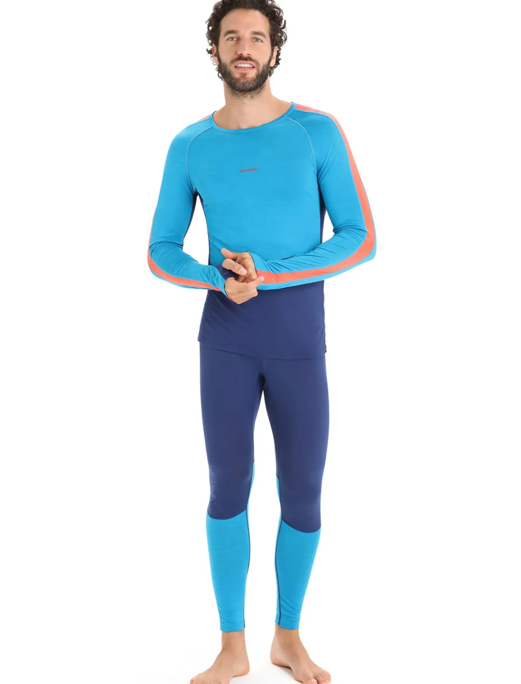 Herren Icebreaker Funktionswäsche & Base Layer^125 Zoneknit™ Merino Langarmshirt Herren