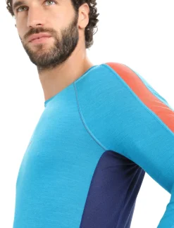 Herren Icebreaker Funktionswäsche & Base Layer^125 Zoneknit™ Merino Langarmshirt Herren