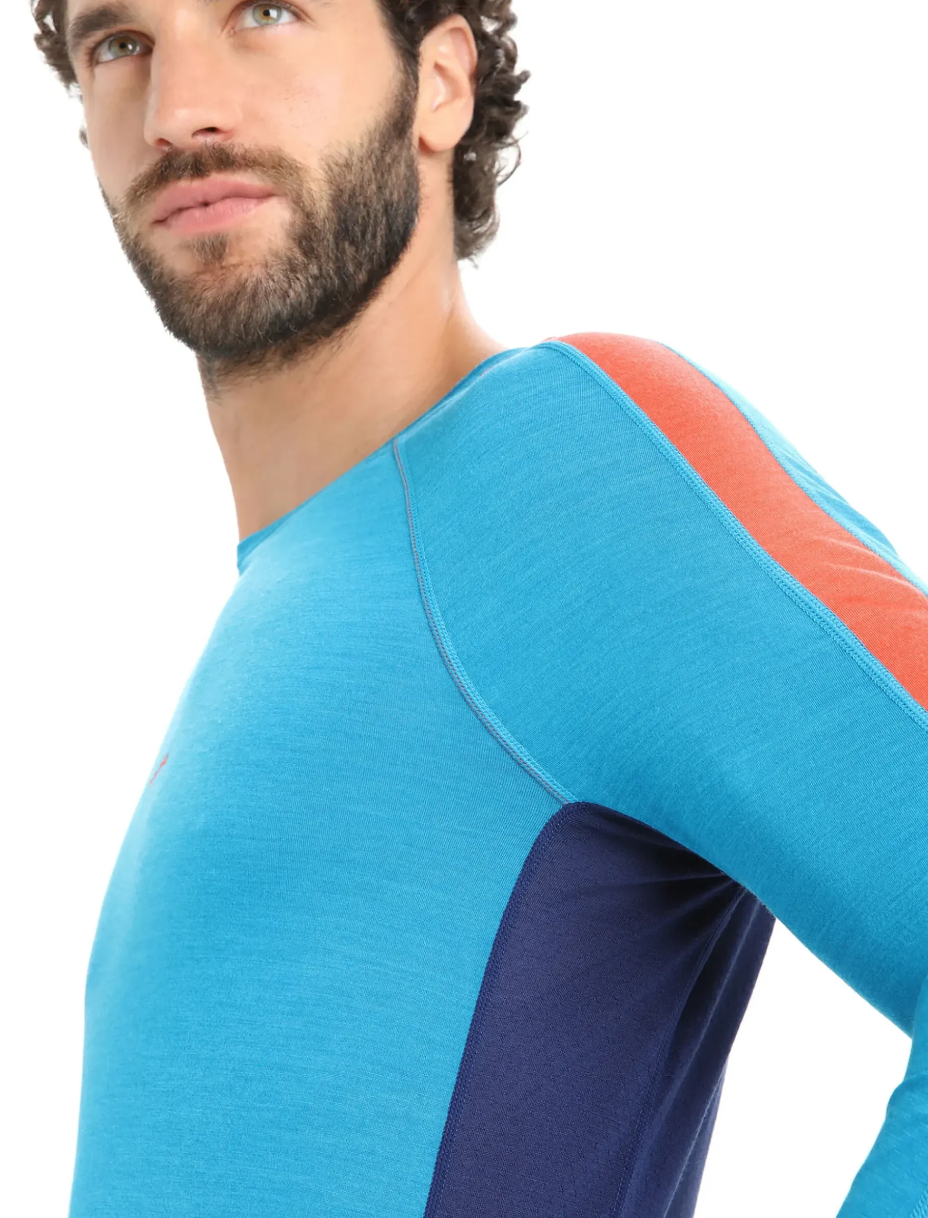 Herren Icebreaker Funktionswäsche & Base Layer^125 Zoneknit™ Merino Langarmshirt Herren