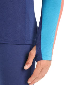 Herren Icebreaker Funktionswäsche & Base Layer^125 Zoneknit™ Merino Langarmshirt Herren