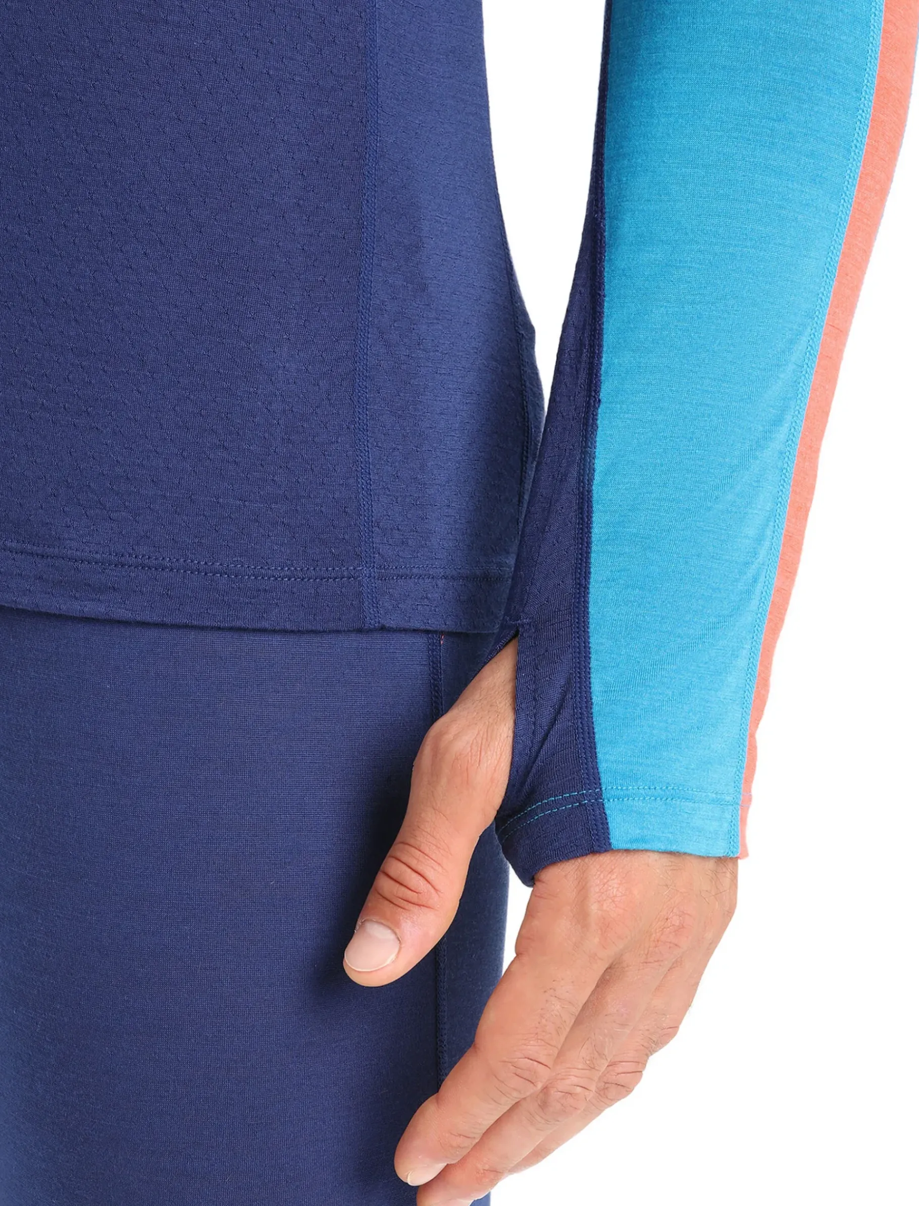 Herren Icebreaker Funktionswäsche & Base Layer^125 Zoneknit™ Merino Langarmshirt Herren