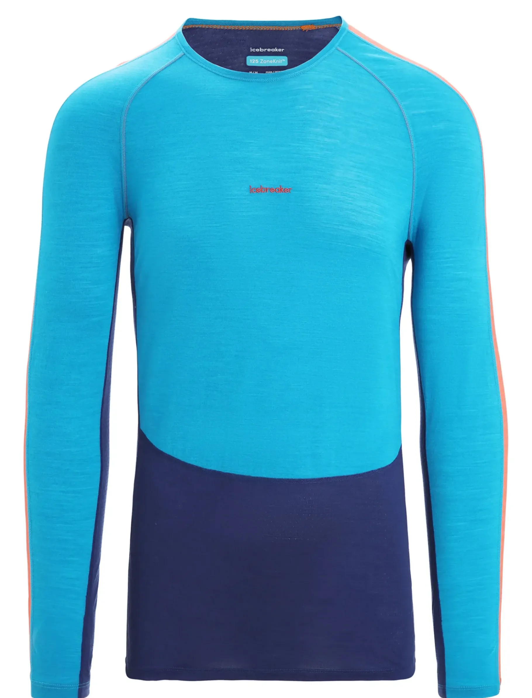 Herren Icebreaker Funktionswäsche & Base Layer^125 Zoneknit™ Merino Langarmshirt Herren