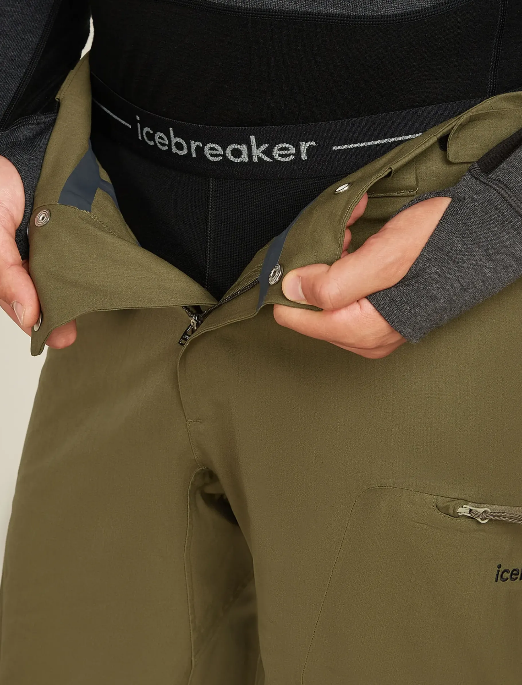 Herren Icebreaker Funktionswäsche & Base Layer^260 Zoneknit™ Merino Leggings Herren