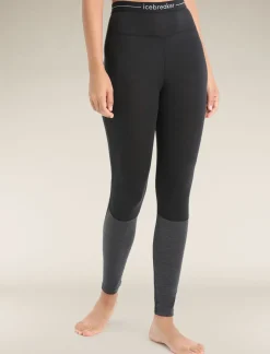Damen Icebreaker Funktionswäsche & Base Layer^125 Zoneknit™ Merino Leggings Damen