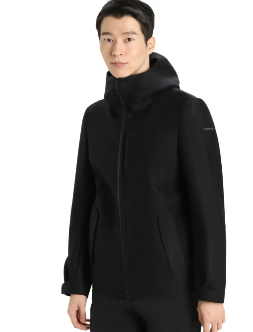 Herren Icebreaker Jacken & Westen^Gefilzte Merino Kapuzenjacke Herren
