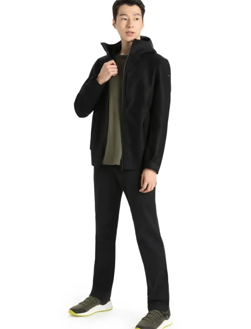 Herren Icebreaker Jacken & Westen^Gefilzte Merino Kapuzenjacke Herren