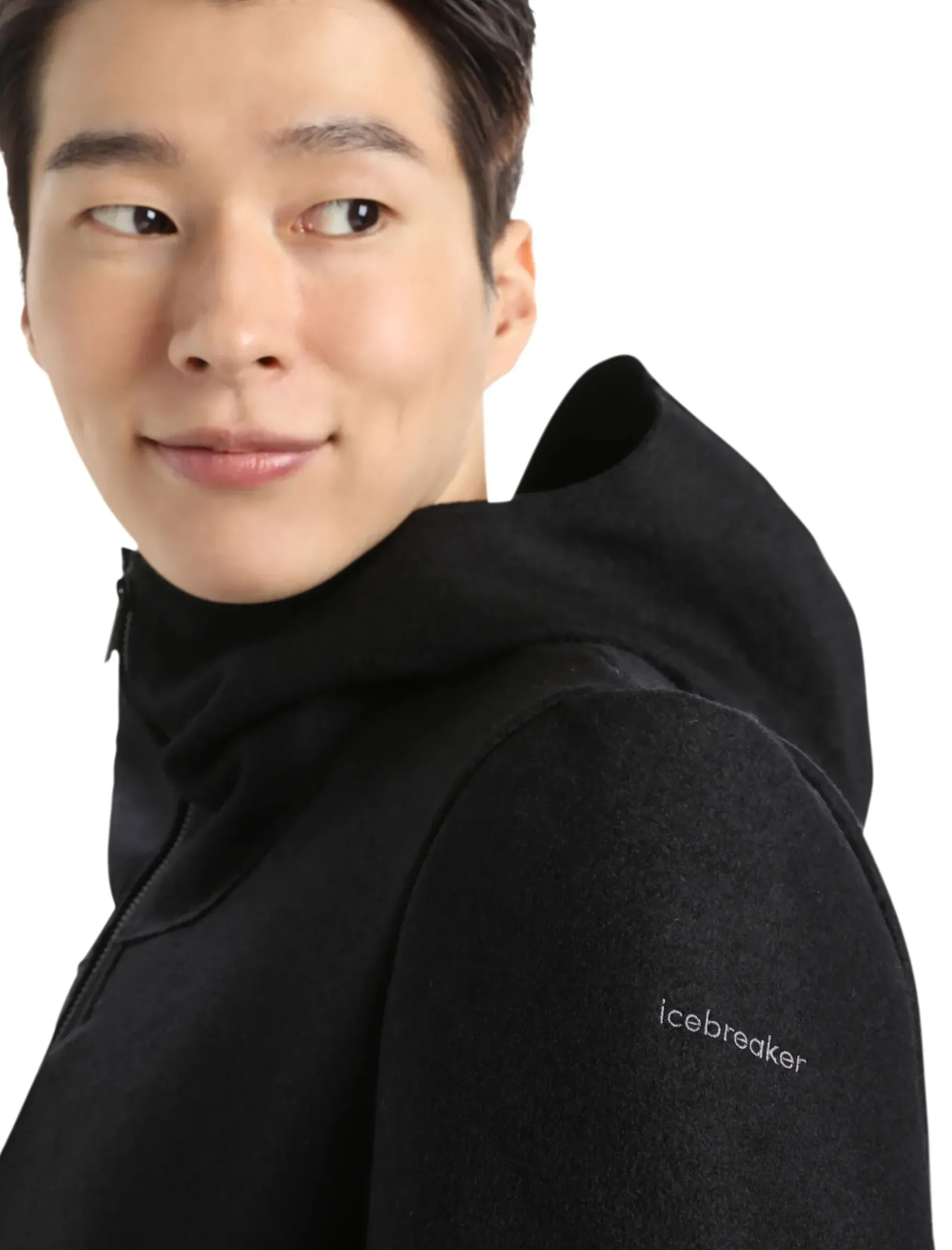 Herren Icebreaker Jacken & Westen^Gefilzte Merino Kapuzenjacke Herren