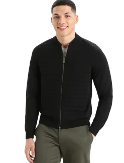 Herren Icebreaker Jacken & Westen^City Label Zoneknit™ Merino Insulated Knit Bomberjacke Herren
