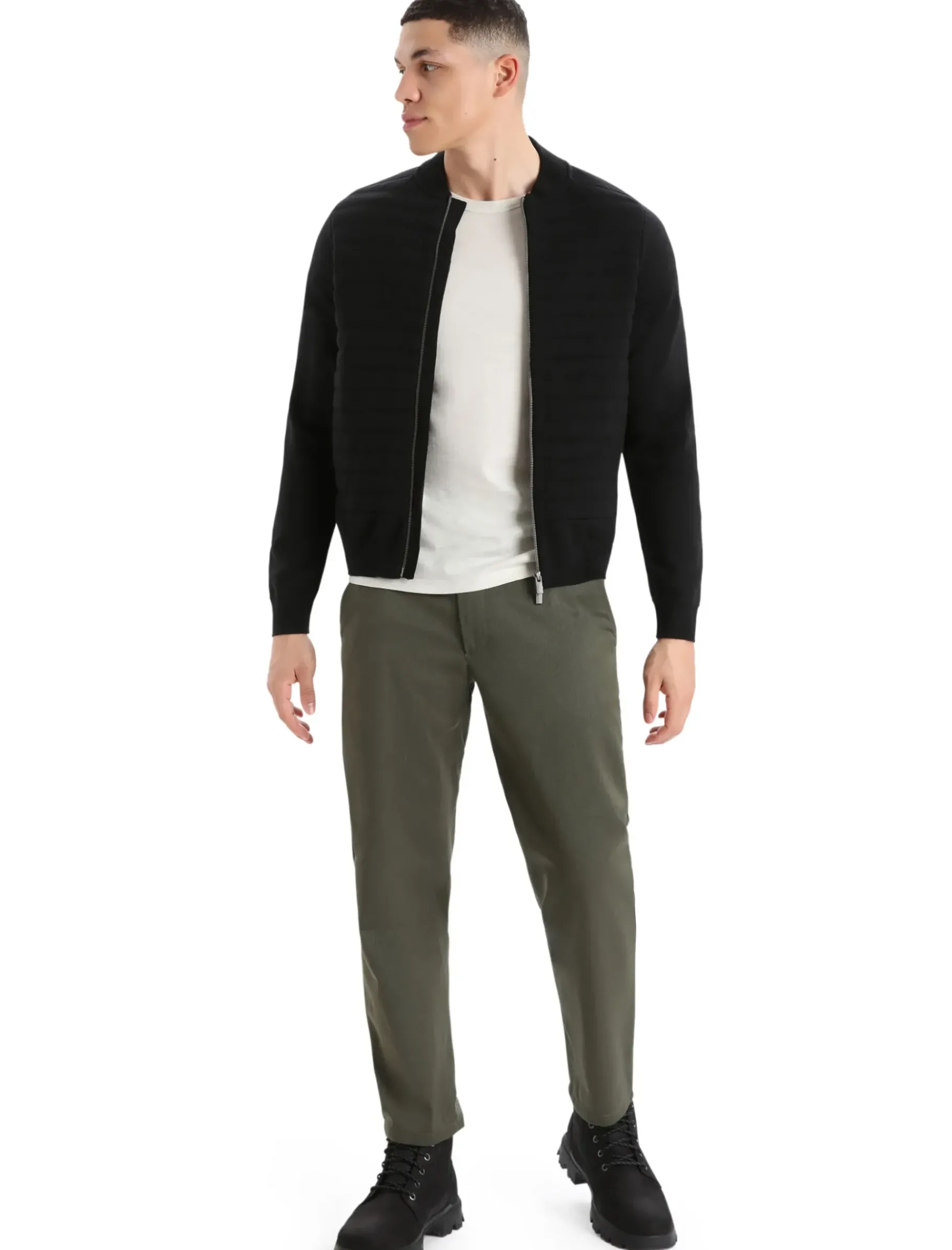 Herren Icebreaker Jacken & Westen^City Label Zoneknit™ Merino Insulated Knit Bomberjacke Herren