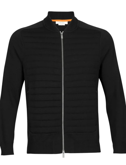 Herren Icebreaker Jacken & Westen^City Label Zoneknit™ Merino Insulated Knit Bomberjacke Herren