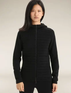 Damen Icebreaker Sweatshirts & Hoodies^Isolierter Zoneknit™ Merino Zip-Hoodie Damen