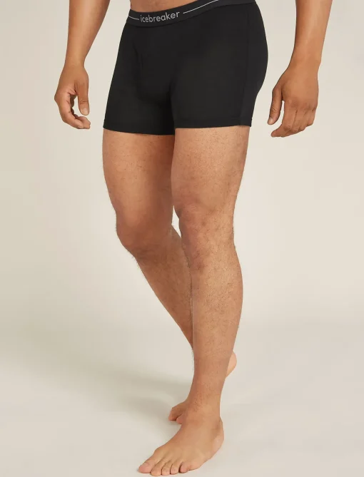 Herren Icebreaker Unterwäsche^Merino 175 Everyday Boxershorts Mit Eingriff Herren