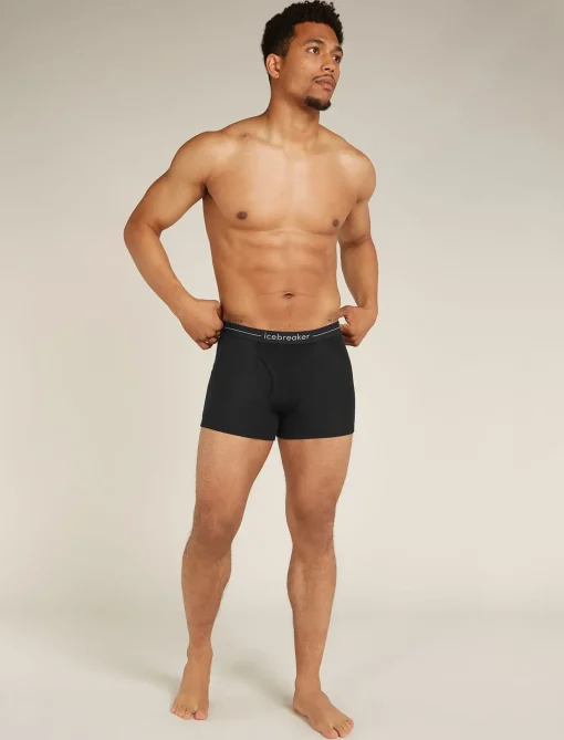 Herren Icebreaker Unterwäsche^Merino 175 Everyday Boxershorts Mit Eingriff Herren