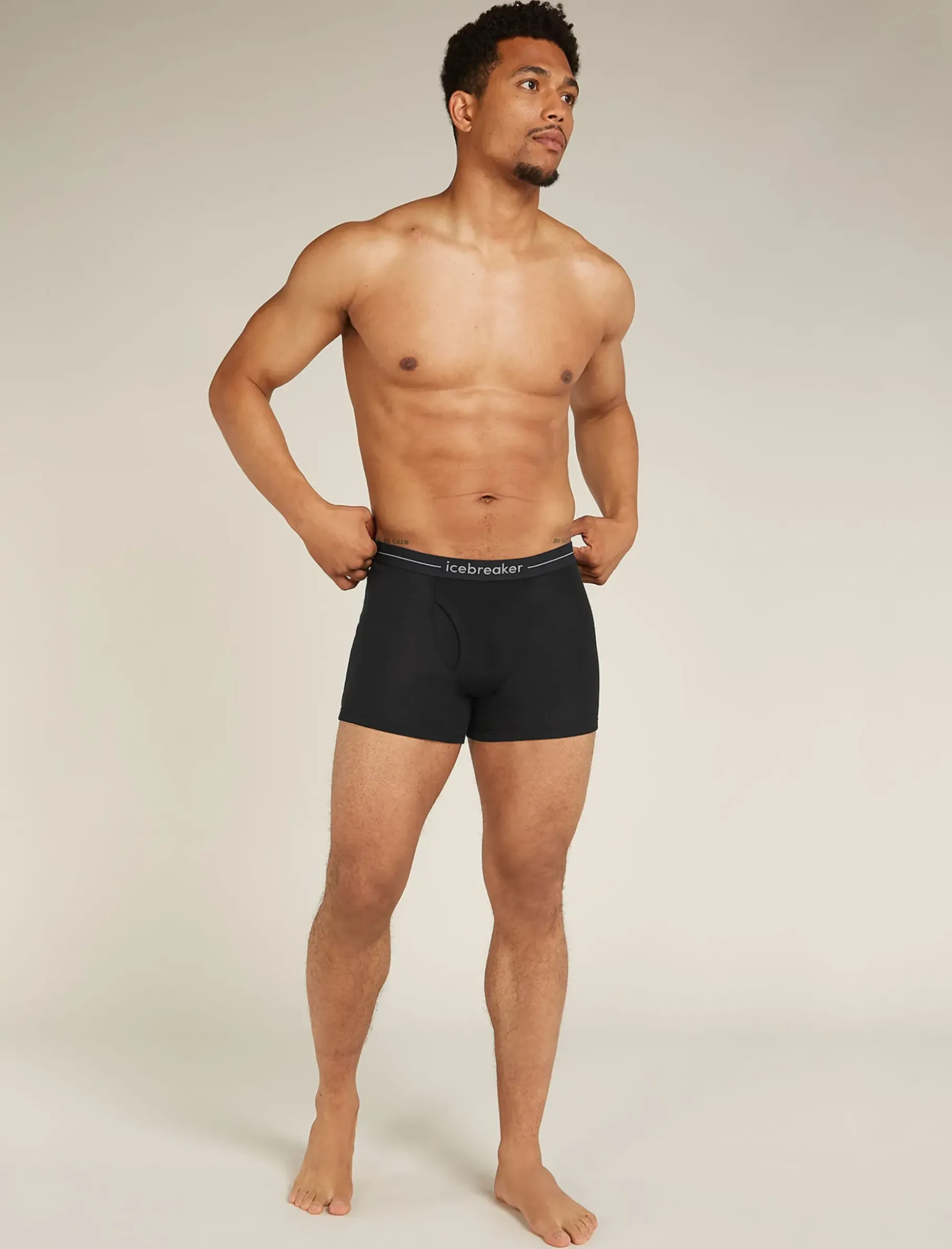 Herren Icebreaker Unterwäsche^Merino 175 Everyday Boxershorts Mit Eingriff Herren
