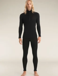 Herren Icebreaker Funktionswäsche & Base Layer^Merino 175 Everyday Thermo-Langarmshirt Mit Halblangem Reisverschluss Herren