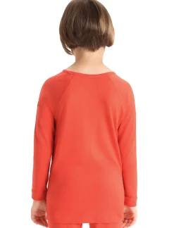Kinder Icebreaker Oberteile & Unterteile^Merino 200 Oasis Langarmshirt Kinder