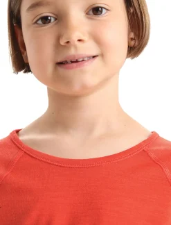 Kinder Icebreaker Oberteile & Unterteile^Merino 200 Oasis Langarmshirt Kinder