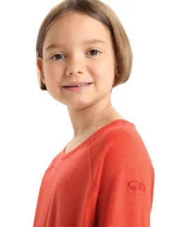 Kinder Icebreaker Oberteile & Unterteile^Merino 200 Oasis Langarmshirt Kinder
