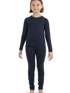 Kinder Icebreaker Oberteile & Unterteile^Merino 200 Oasis Langarmshirt Kinder