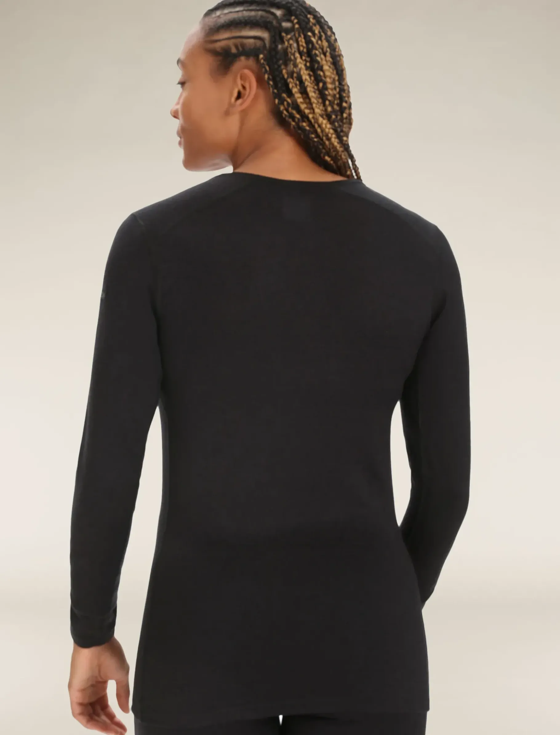 Damen Icebreaker Funktionswäsche & Base Layer^Merino 200 Oasis Langarmshirt Mit V-Ausschnitt Damen