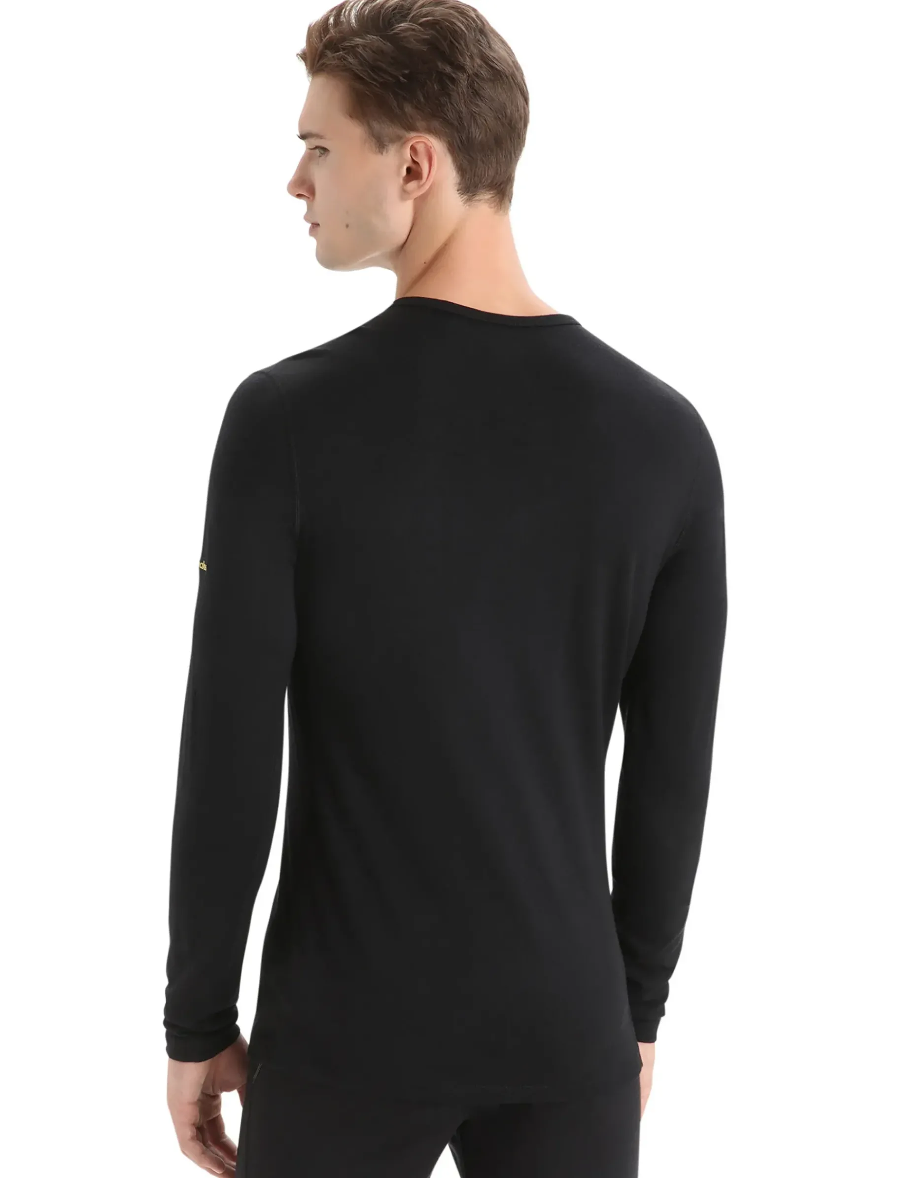 Herren Icebreaker Funktionswäsche & Base Layer^Merino 200 Oasis Langarmshirt Ski Stripes Herren