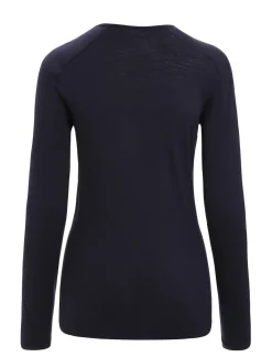 Damen Icebreaker Funktionswäsche & Base Layer^Merino 200 Oasis Langarmshirt Moon Phase Damen