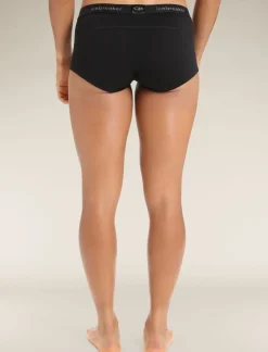 Damen Icebreaker Unterwäsche & Bhs^Merino 200 Oasis Thermo-Boy-Shorts Damen