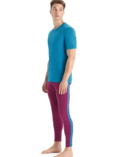 Herren Icebreaker Funktionswäsche & Base Layer^Merino 200 Oasis Thermo-Kurzarmshirt Mit Rundhalsausschnitt Herren