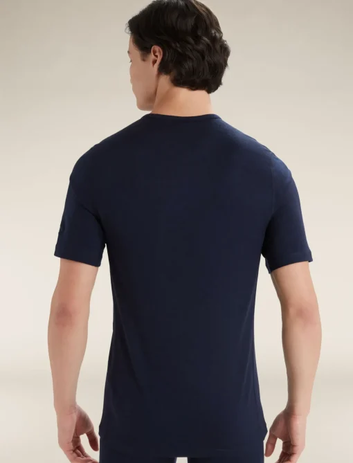 Herren Icebreaker Funktionswäsche & Base Layer^Merino 200 Oasis Thermo-Kurzarmshirt Mit Rundhalsausschnitt Herren