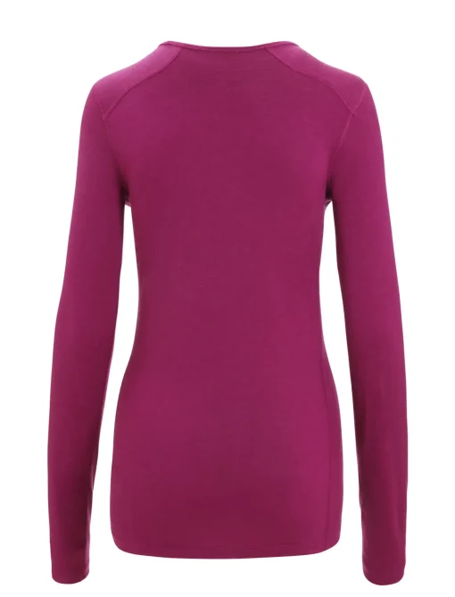 Damen Icebreaker Funktionswäsche & Base Layer^Merino 200 Oasis Thermo-Langarmshirt Mit Rundhalsausschnitt Damen