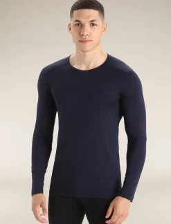 Herren Icebreaker Funktionswäsche & Base Layer^Merino 200 Oasis Thermo-Langarmshirt Mit Rundhalsausschnitt Herren