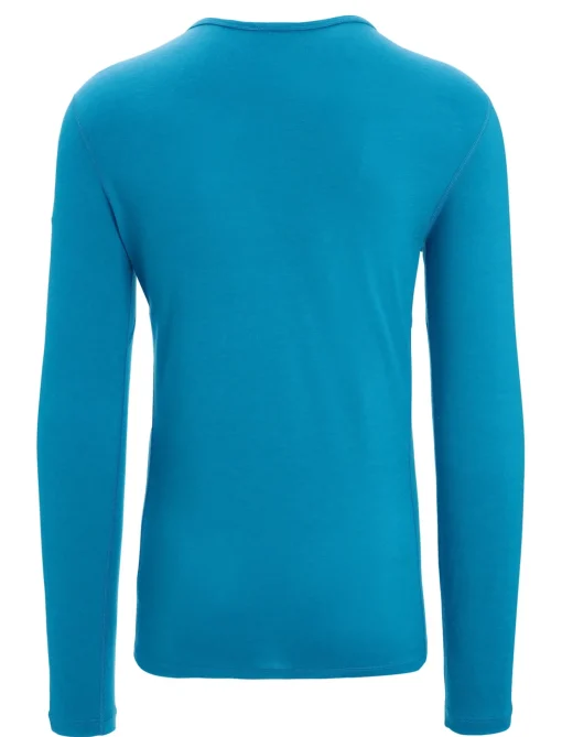 Herren Icebreaker Funktionswäsche & Base Layer^Merino 200 Oasis Thermo-Langarmshirt Mit Rundhalsausschnitt Herren