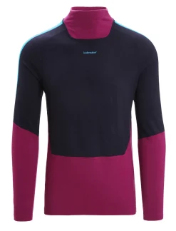 Herren Icebreaker Funktionswäsche & Base Layer^Merino 200 Sonebula Langarmshirt Mit Hohem Kragen Herren