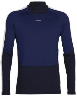 Herren Icebreaker Funktionswäsche & Base Layer^Merino 200 Sonebula Langarmshirt Mit Hohem Kragen Herren